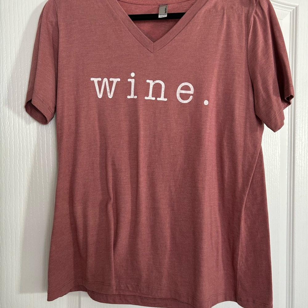 Pink Relaxed Short Sleeve Tee